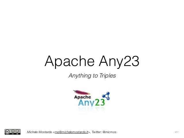 apache any23